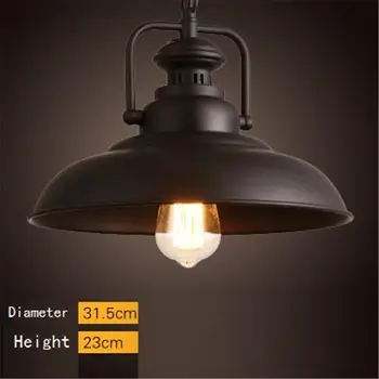 Casa Hanglampen Lampen Industrieel Лампа Gantung Скандинавски Промишлен Окачен Лампа Таванско Помещение Luminaria Лампа, Окачена Лампа 3