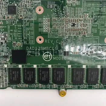 CN-0NM86X 0NM86X NM86X дънна Платка за XPS 13 L322X дънна Платка на лаптоп DAD13BMBCC1 с SR0XL I5-3337U процесор SLJ8B 100% напълно Тестван 2