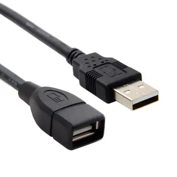 CYDZ Jimier USB Type A Кабел за принтер, скенер и на твърдия диск USB 2.0-USB Type A-A Кабел за предаване на данни Адаптер от мъжа към жената 8 m 5 m 3 m 2