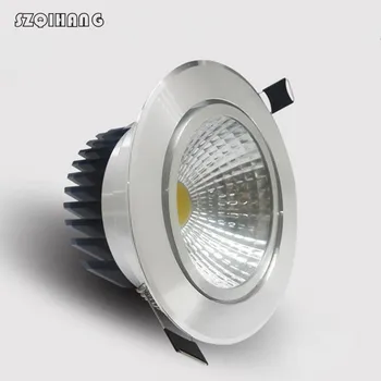 Dimmable led лампа с подсветка COB Тавана Хирургична Лампа 7 W 10 W 85-265 В тавана осветителни Тела за Вътрешно осветление