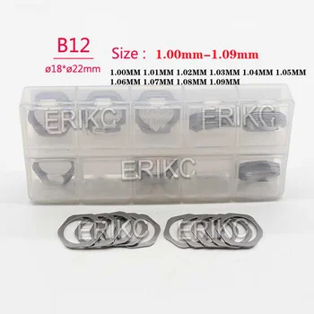 ERIKC 30 бр./лот B12 1,00 мм 1,01 ММ 1,02 ММ 1,03 1,04 ММ ММ 1,05 MM 1,06 MM 1,00 ММ-1,09 ММ Изравняващи подложки за специални уплътнения на Bosch