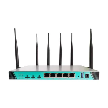 Gigabit WiFi-рутер OpenWRT с два слота за SIM-карти 1200 Mbps на 2,4 G /5,0 Ghz двойна лента 4G LTE Gigabit router индустриален клас 0