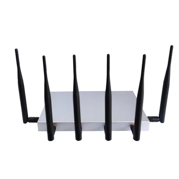 Gigabit WiFi-рутер OpenWRT с два слота за SIM-карти 1200 Mbps на 2,4 G /5,0 Ghz двойна лента 4G LTE Gigabit router индустриален клас 4