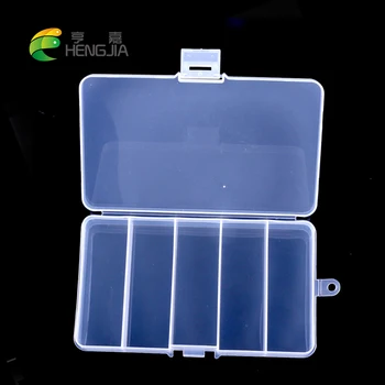 HENGJIA 1 бр. твърд пластмасов риболовен кутия водоустойчива кутия за съхранение на контейнера калъф pesca риболовни принадлежности аксесоари
