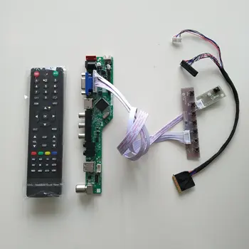 LCD LED телевизор HDMI-съвместим USB AV VGA АУДИО драйвер на такси кабел Такса Контролер САМ За LTN156AT27 НА 15.6 