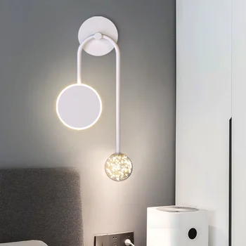 led монтиран на стената лампа за кухня, декор, дълги стенни аплици, антикварное осветление за баня, стенни лампи за четене, led апликация 4