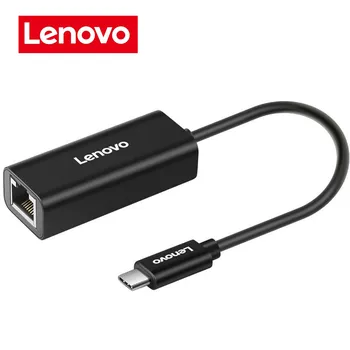 Lenovo USB Type C Ethernet Адаптер Мрежова карта USB Type-C за RJ-45 10/100 Mbps Lan Интернет-Кабел За MacBook КОМПЮТРИ Windows XP, 7 10 0