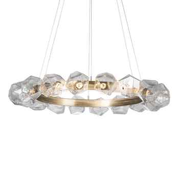 luminaria pendente стъклена топка спалня ресторант Декорация на Дома, E27, Лампа, лампа, окачена лампа, окачена лампа