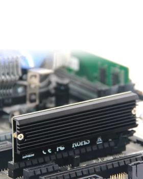 M. 2 NVME Raiser PCIE за M2 Адаптер PCI Express GEN3 Високоскоростен Съвместим Слот PCIE X16 X8 X4 Led Индикатор за 2230-2280 M2 SSD 5