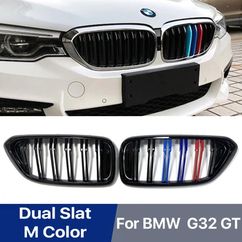 M Дизайн Черна Предна Бъбречна Двойна Решетка SDalt За BMW 6 серия M6 GT G32 630I 640I 640I 620D 640D xDrive 2017-2019 Решетка