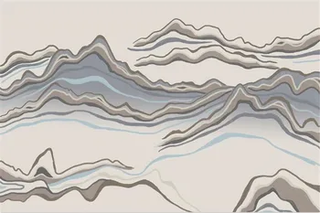 Milofi потребителски снимки на новата китайска стенопис ръчно рисувани абстрактна пейзаж живопис ТЕЛЕВИЗИЯ фон тапети артистични тапети