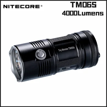NITECORE TM06S 4000 лумена Фенер CREE XML2 U3 LED 8 Режима на осветление Мощен прожектор + 18650 Батерия