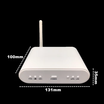 ONU EPON е 1,25 грама на GPON 2,5 Г XPON (1,25 г/2,5 г) ONU с Wi-Fi МРЕЖА FTTH onu wifi модем 10/100/1000 rj-45 М WIFI 2,4 ГРАМА ЗА преминаването OLT 4