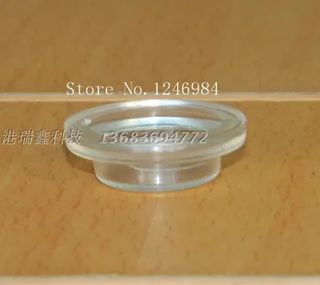 [SA] М 20.5 кръг кулисный преминете водоустойчив капачка кръгла прозрачна мека гумена капачка шапка - 200 бр./лот 1