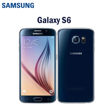Samsung Galaxy S6 G920A G920V G920F Мобилен Телефон 5.1 