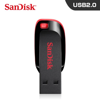 Sandisk Флаш памет CZ50 USB2.0 Флаш-памет и 128 GB 32 GB 64 GB Високоскоростен 16 GB Memory Stick USB Mini U Диск 100% Оригинал