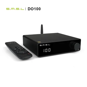 SMSL DO100 наема Audio DAC ES9038Q2Mx2 Bluetooth 5,0 DSD512 32 бита 768 khz OPA1612 Балансиран XLR изход с дистанционно управление за PS5