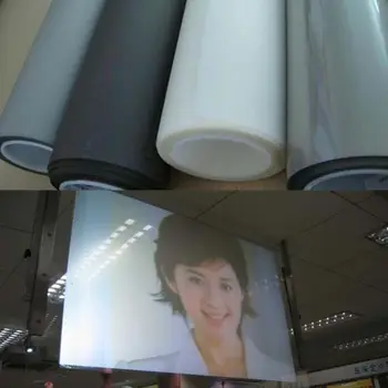 Sunice Тъмно сив/сив/Бял/ Прозрачен Холографски екран за задно проектиране на екрана, Заден проектор/Реклама с голограммой на закрито