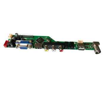 T. V56.031 Нов Универсален HDMI USB AV VGA ATV PC LCD Такса Контролер за 15 инча 1024x768 LM150X07-B4 2CCFL Комплект монитори LVDS 3