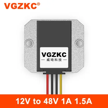 VGZKC 12 В литър 48 1A 1.5 A DC усилвател на мощност от 9-32 до 48 автомобилен преобразувател на мощност DC-DC трансформатор