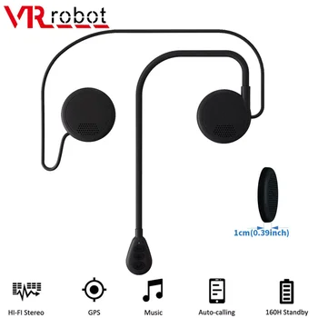 VR робот Мото Каска, Слушалка Bluetooth 5,0-Тънки Мотоциклетни Слушалки Безжични Високоговорители Слушалки Хендсфри Разговор Възпроизвеждане на Музика