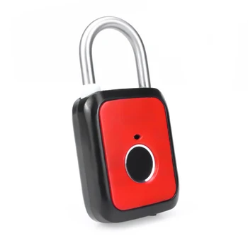 XMM-S02 CE Поддържа Високо Ниво на Сигурност Цинк Сплав USB Зареждане Бърз Достъп, Електронно Заключване на Цветни Отпечатъци Умен Заключване 4