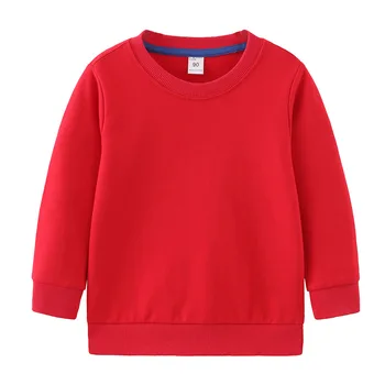 ZWY1923, есенно-пролетно Памучен Детска тениска, Тениска за момчета и Момичета, Риза с дълъг ръкав, Детски Блузи, Дрехи за деца, Обикновена тениска