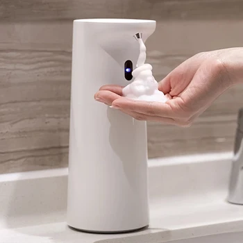 Автоматична машина за дезинфектант за измиване на ръцете, Разпределител сапун на пяна индукция ми ультракрасная умен за бани хотели Баня