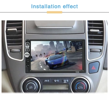 Автоматична система за Автомобилен плейър с LCD дисплей Син зъб и микрофона 2