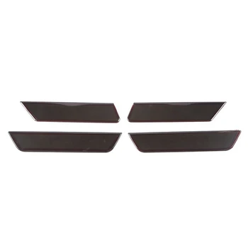 Автомобилни Стикери за Украса на Капачки, Лампи за Вежди за Chevrolet Camaro 2010-2015 Външни Аксесоари, Пушени Черен