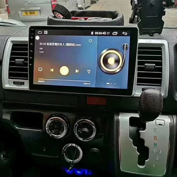 Автомобилното радио, За Toyota hiace 2004-2019 Android Стерео Автомобилен Мултимедиен Плейър GPS Navi Видео Аудио iPhone Carplay FM TV