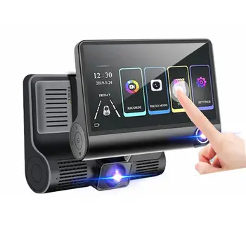 Бутон Видеорегистратора /Авто Записващо устройство със сензорен екран 4,0-инчов Автомобили Видеорегистраторная камера