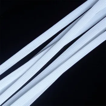 Бял - висок Клас 8 мм, Оплетена ПАТ Разтегателен Ръкав С висока Плътност Черупки Плетени Cable Ръкави