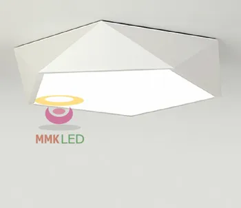 Геометрични плафониери в стил оригами, креативен дизайн, енергоспестяващи led таван, осветителни тела за хол, спални, осветителни тела AC110-240V 2
