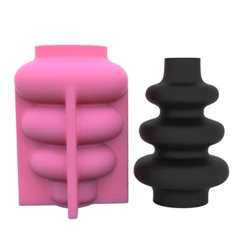 Геометрични форми от Силиконовата Смола Ins Home Vase за производство на Саксията за Сочни растения DropShip