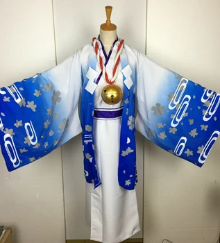 Горещо Аниме Гугуре!Kokkurisann cosplay Kokkurisann cos Японски Хелоуин cosplay костюм Унисекс кимоно