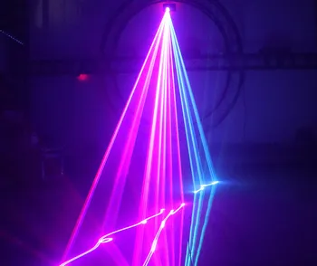Горещо Надувательство Одноголовочный Пълноцветен Лазерен Сканиращ Лъч Линеен Модел Пълноцветен Денс Бар С DJ Party Projetor 4