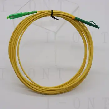 Гъвкав проводник, оптично влакно ЛК/APK-СК/APK симплексный, диаметър 3мм, кабел единствен режим, дължина 1M 2M 3M или признавает вземане на поръчка 3