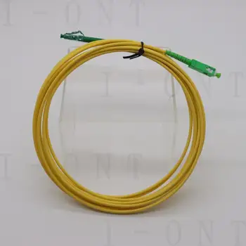Гъвкав проводник, оптично влакно ЛК/APK-СК/APK симплексный, диаметър 3мм, кабел единствен режим, дължина 1M 2M 3M или признавает вземане на поръчка 4
