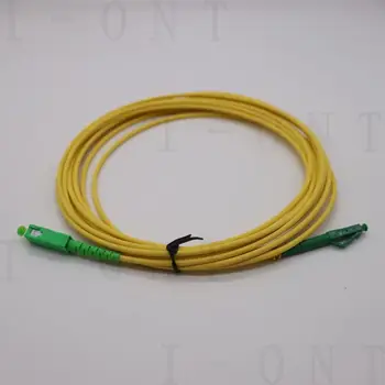 Гъвкав проводник, оптично влакно ЛК/APK-СК/APK симплексный, диаметър 3мм, кабел единствен режим, дължина 1M 2M 3M или признавает вземане на поръчка 5