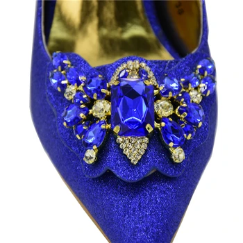 Дамски обувки и чанти в нигерия стил и тон за Сватба, Дамски обувки големи Размери, Продажба на Обувки, Дамски обувки и чанта в тон, Елегантен Комплект 4
