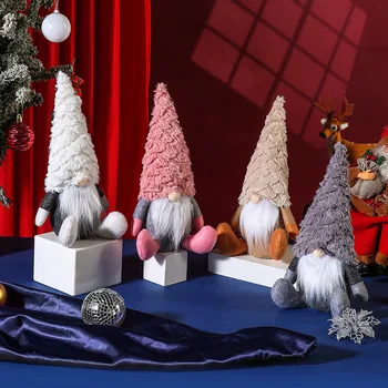 Джудже Коледна Безлични Кукла Забавни Коледни Декорации За Дома Коледен Орнамент Коледа Навидад Натальный Нова Година 2023 2