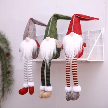 Джудже Коледна Безлични Кукла Забавни Коледни Декорации За Дома Коледен Орнамент Коледа Навидад Натальный Нова Година 2023 5