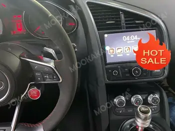 За Audi R8 V8 V10 2007 + Автомобилен Мултимедиен плеър с Android 10,0 6 + GB 128 GB Авто Радио GPS Навигация Стерео Главното устройство Carplay PX6 DSP