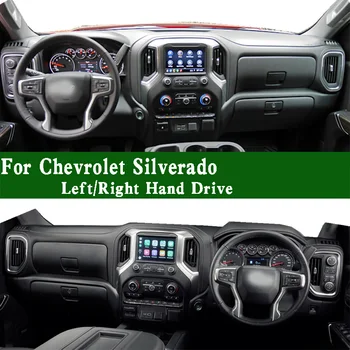 За Chevrolet Chevy Silverado SS Пикап Dashmat Покриване на Арматурното Табло, инструментално табло Срещу Мръсотия Защитна Подплата Подложка За Арматурното Табло, Автомобилна Декорация