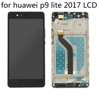 За Huawei p9 lite 2017 LCD сензорен дисплей дигитайзер компонент p9 lite 2017 P9 lite VNS-L21 VNS-L22 VNS-L23 VNS-L31 VNS-L53