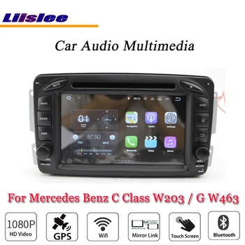 За Mercedes Benz C Class W203/G W463 2000 ~ 2012 автоаксесоари Android Мултимедиен Плейър, Стерео Радио GPS Навигационна Система