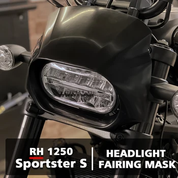 За Sportster S Предната Маска на Прожекторите Обтекател на Кутията RH1250 Главоболие Светлина Маска на Прожекторите Обтекател Мотоциклет Обтекател 2021-2022