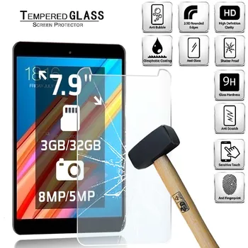 Защитно покритие на Екрана от Закалено Стъкло за Таблет Teclast M89 Tablet HD Защита на Очите От Пръстови Отпечатъци Закалена Филм