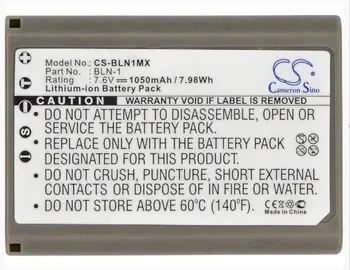 Камерън Китайско 1050 mah батерия за OLYMPUS EM1 II E-M1 EM5, E-M5 OM-D BLN-1 Камера Батерия